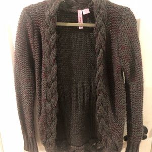 Long cardigan sweater